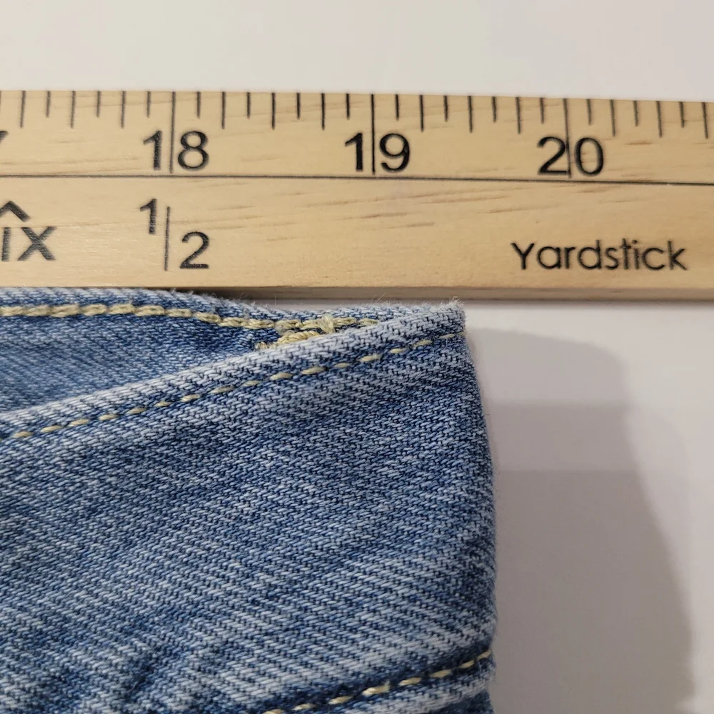 Old Navy Light Blue Drapey Denim Jeans 16 Petite - Picture 6 of 10